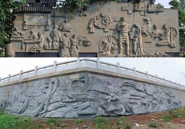 贵阳水泥雕塑墙