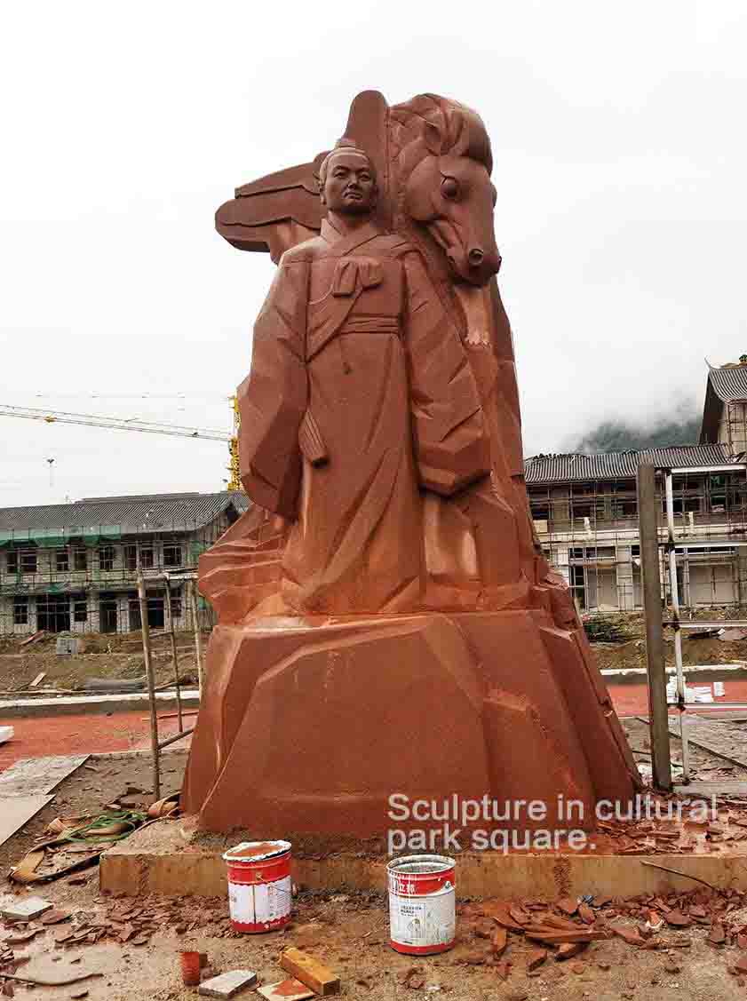 贵州遵义大理石雕塑工程