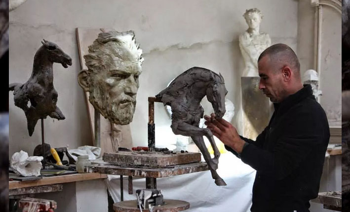 法国雕塑艺术家Christophe作品