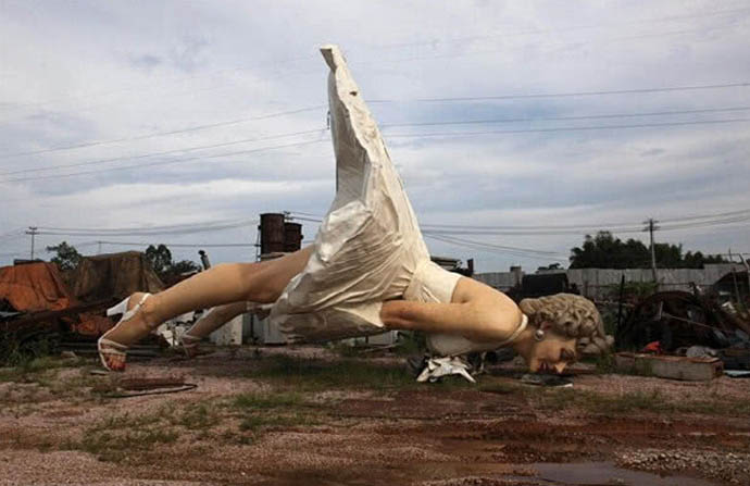 世界三大最“委屈”女性雕塑雕像