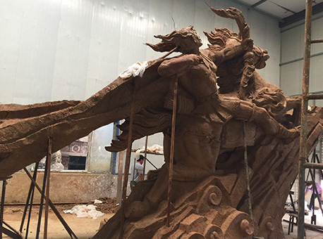 雕塑厂家贵州朋和文化雕塑代加工生产