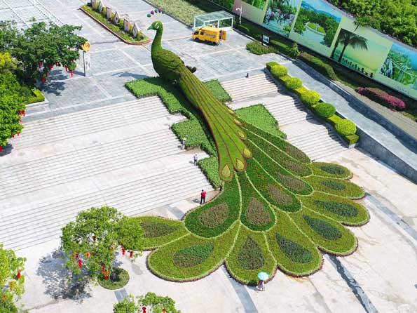 贵阳绿雕造型制作公司公园,度假村,园林绿雕